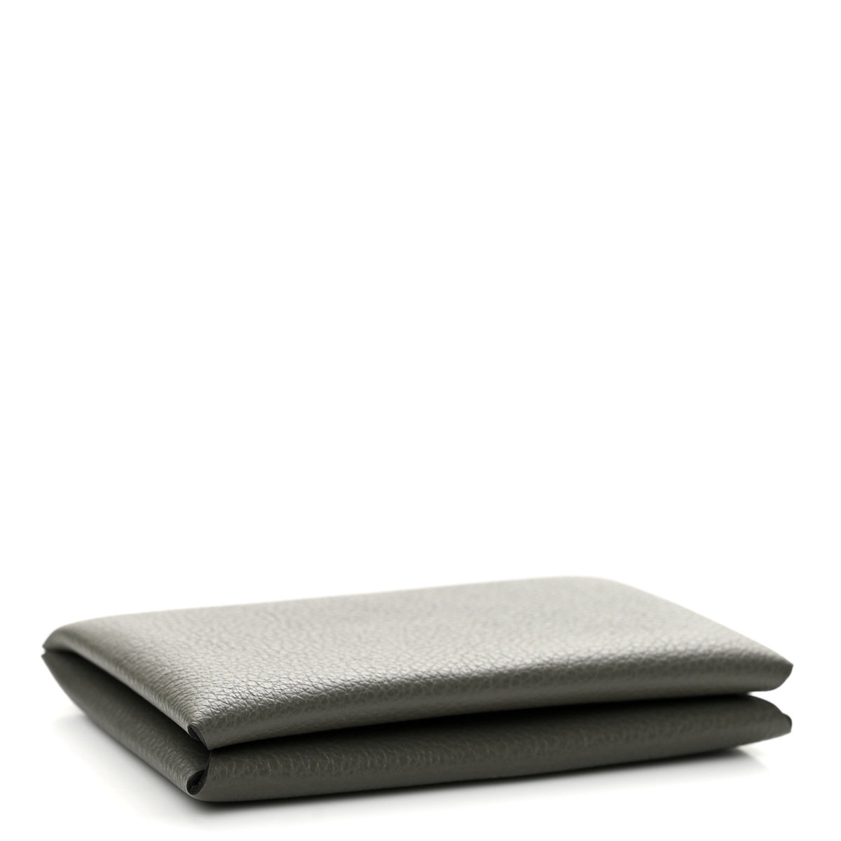 Hermes Evercolor Calvi Card Case Gris Meyer 4 of 8