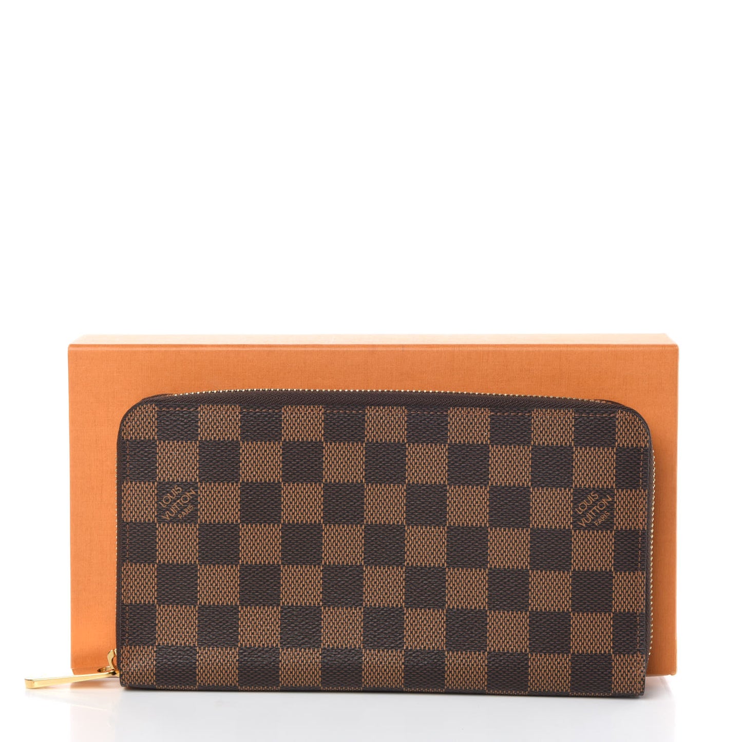 Damier Ebene Zippy Organizer Wallet
