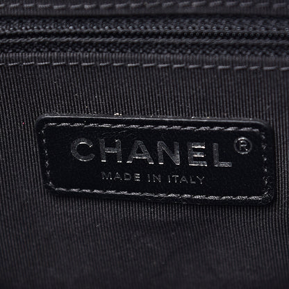 Chanel Patent Goatskin Quilted Medium Gabrielle Hobo Black 5 of 9