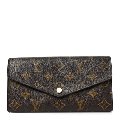 Louis Vuitton Monogram Sarah Wallet NM 1 of 8