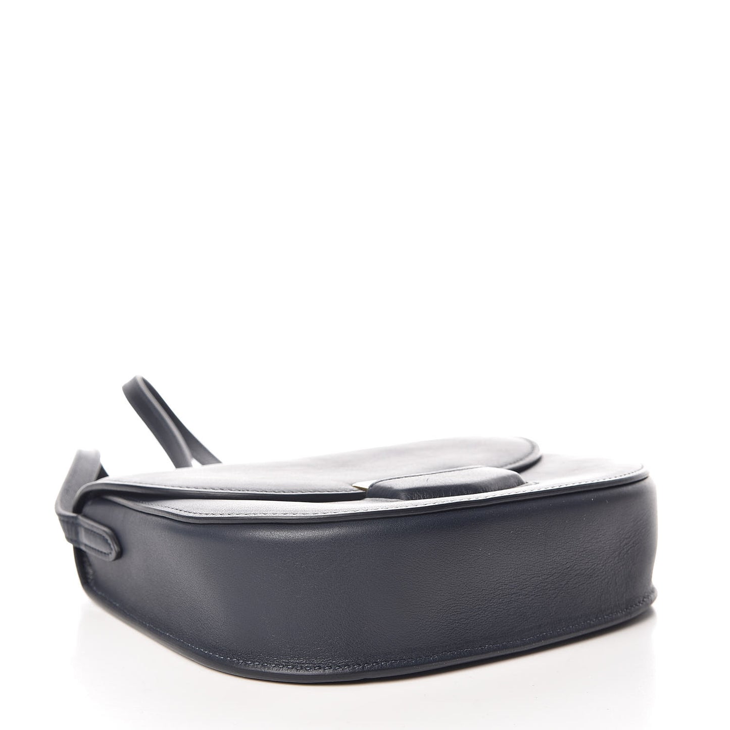 Smooth Calfskin Small Trotteur Navy Blue