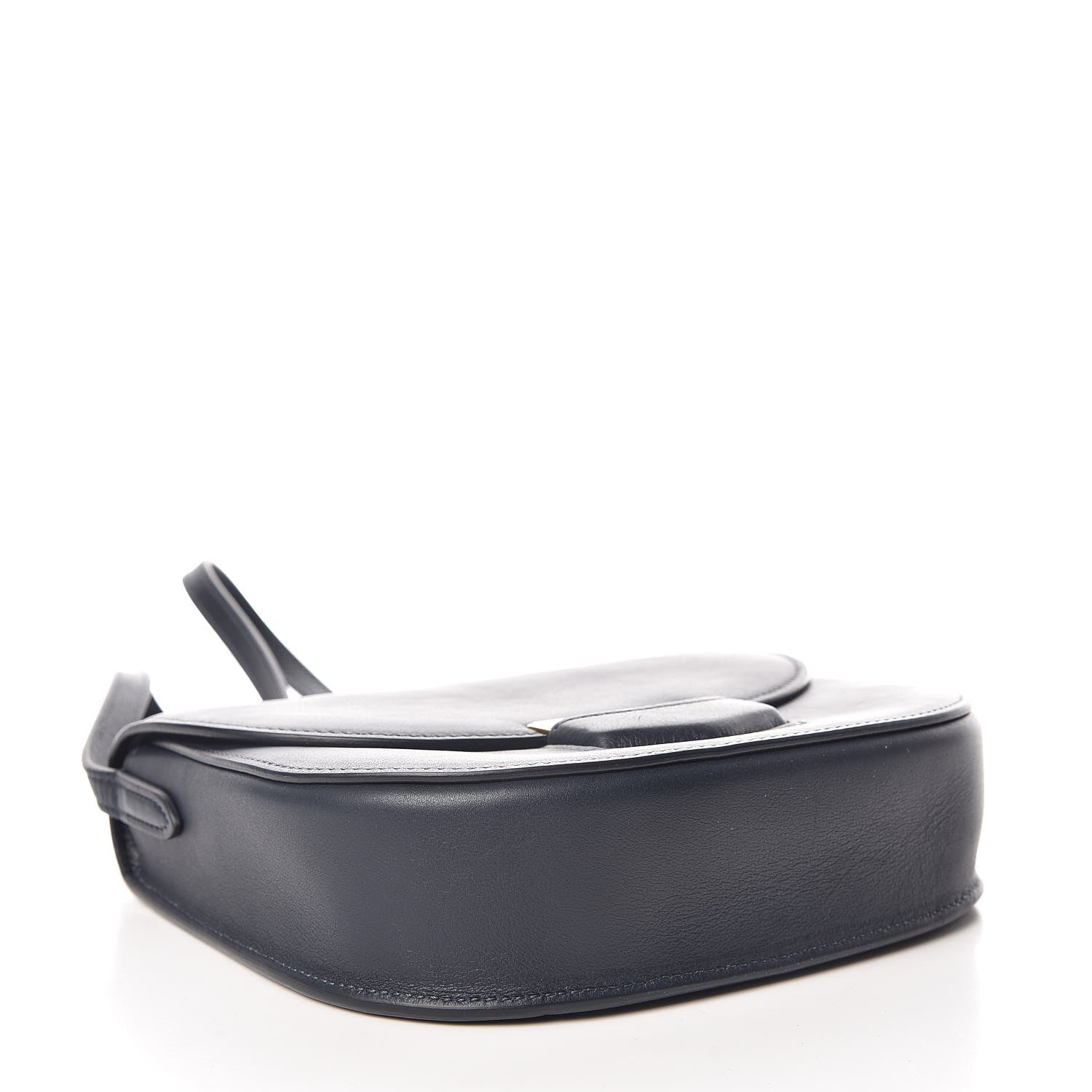 Celine Smooth Calfskin Small Trotteur Navy Blue 4 of 9