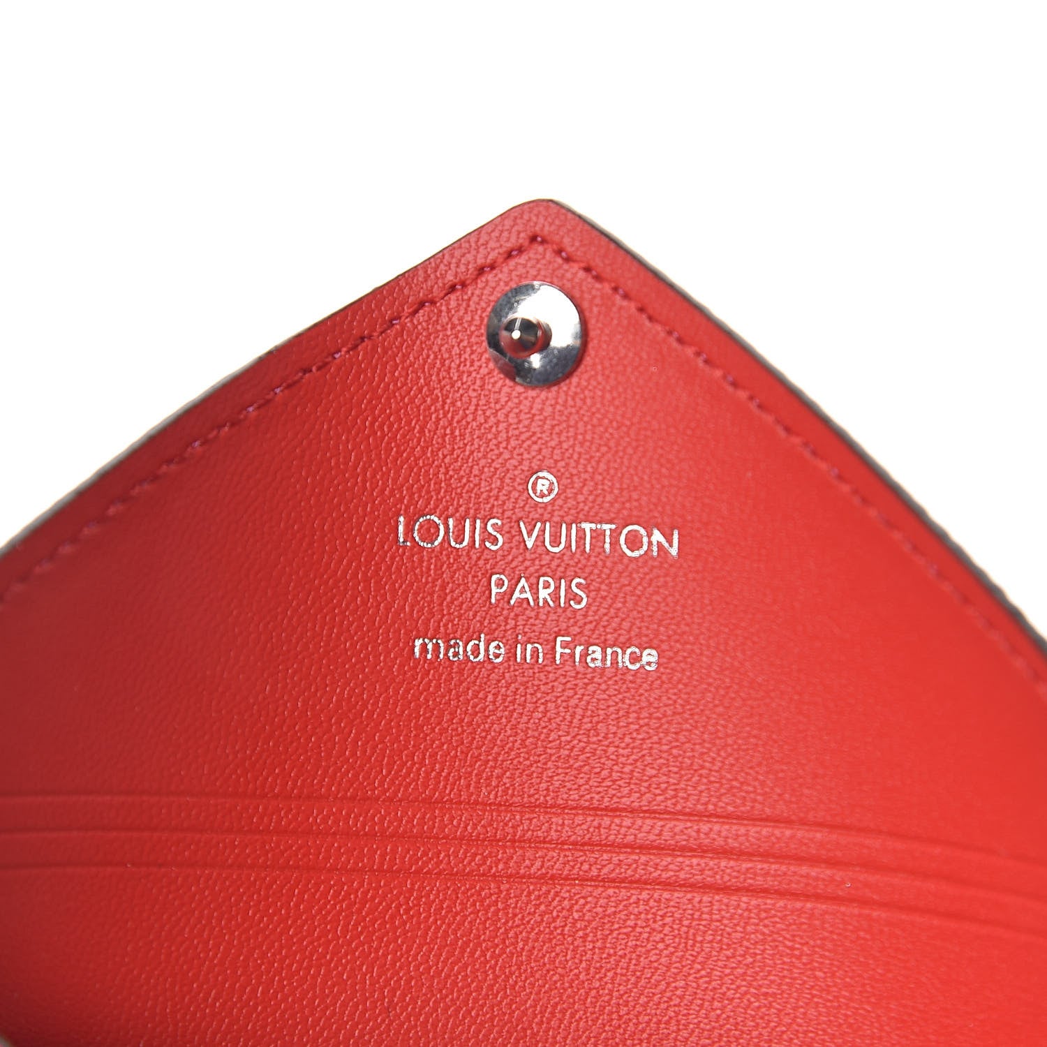Louis Vuitton Monogram Escale Small Kirigami Pochette Insert Red 5 of 6