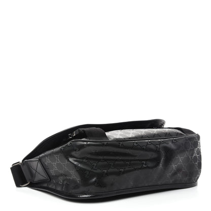 Gucci Imprime Monogram Medium Messenger Bag Black 4 of 10