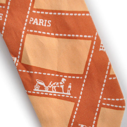 Hermes Silk Bolduc Twilly Orange 2 of 5
