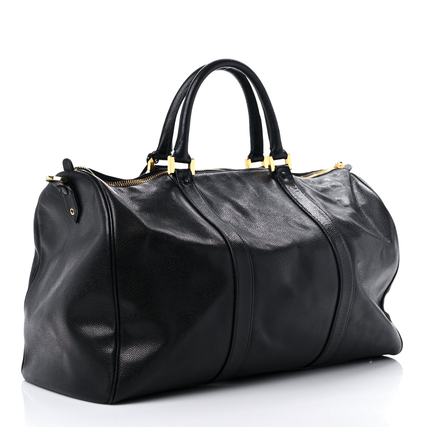 Caviar Timeless CC Duffel Bag Black