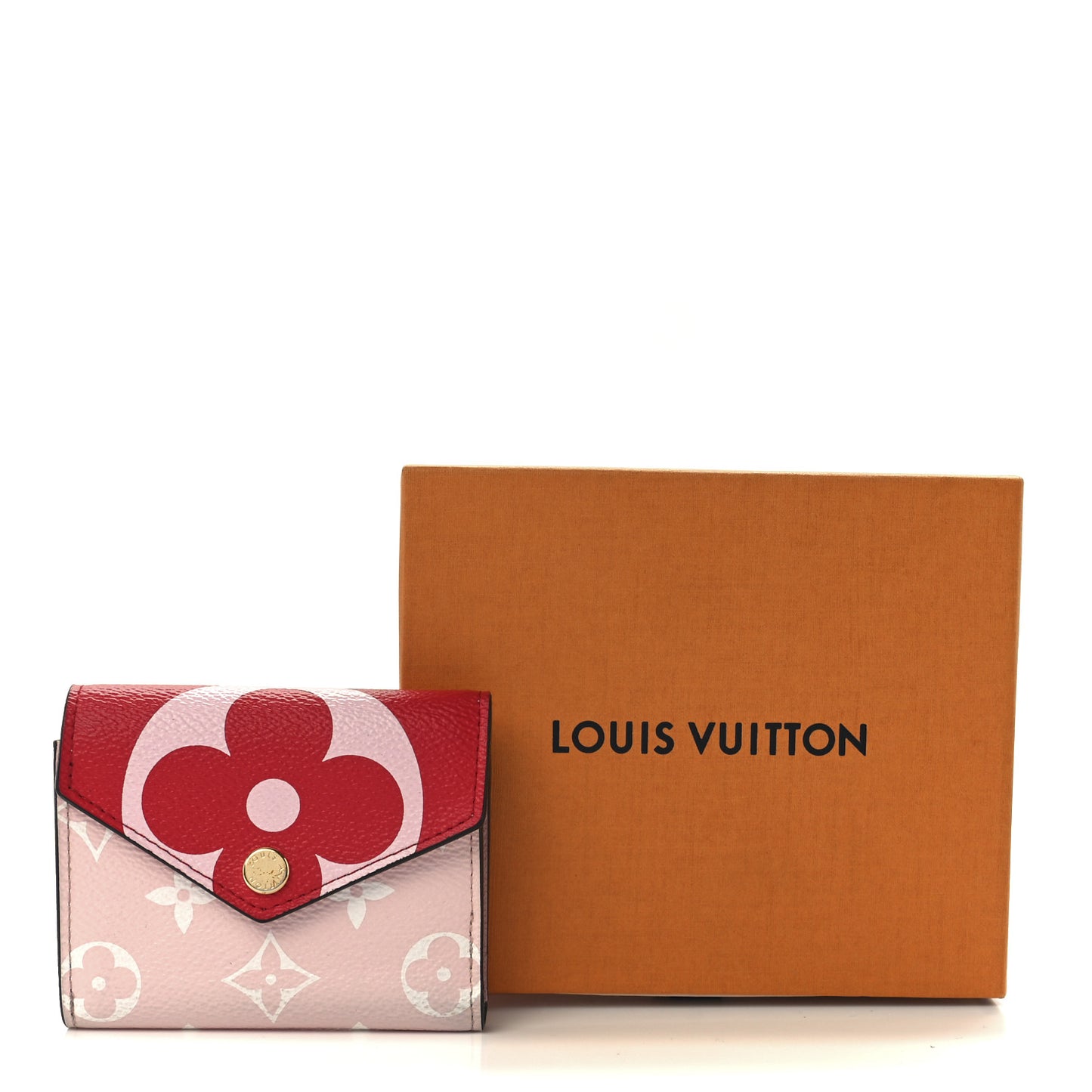 Monogram Giant Zoe Wallet Rouge Rose