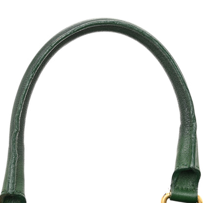 Saint Laurent Sheepskin Medium Cabas ChYc Tartan Green 9 of 10