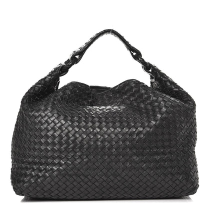 Bottega Veneta Nappa Intrecciato Sloane Hobo Nero Black 1 of 13