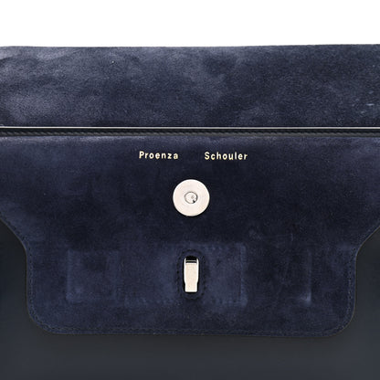 Proenza Schouler Suede Calfskin Mini PS11 Classic Shoulder Bag Dark Navy 11 of 11