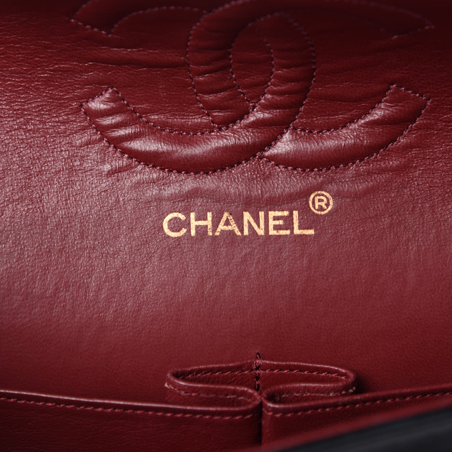 Chanel Lambskin Quilted Medium Double Flap Black 11 of 14