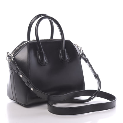 Givenchy Shiny Lord Calfskin Mini Antigona Black 3 of 10