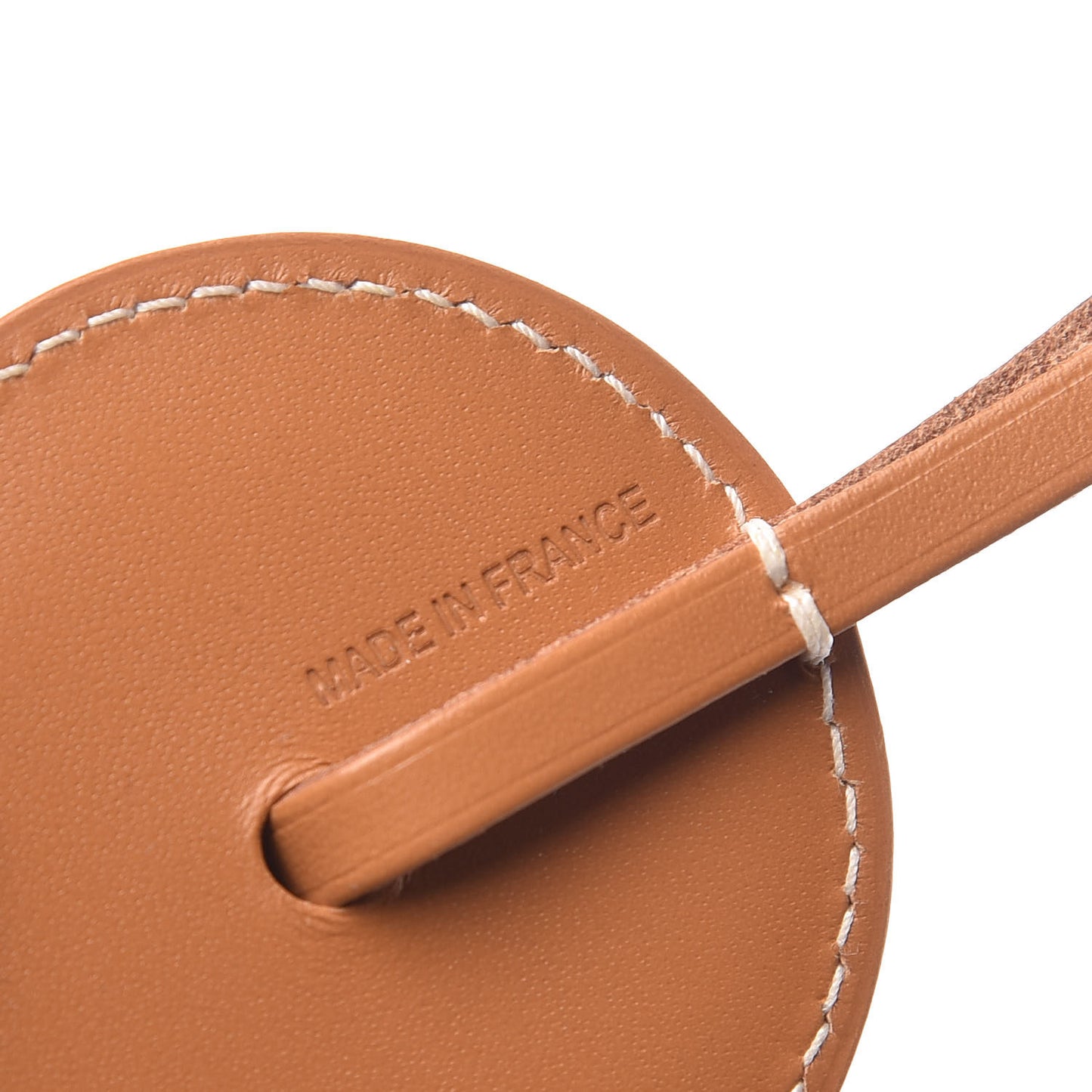 Vache Hunter Milo Lambskin Paddock Flot Bag Charm Natural Sable Craie Malachite Celeste