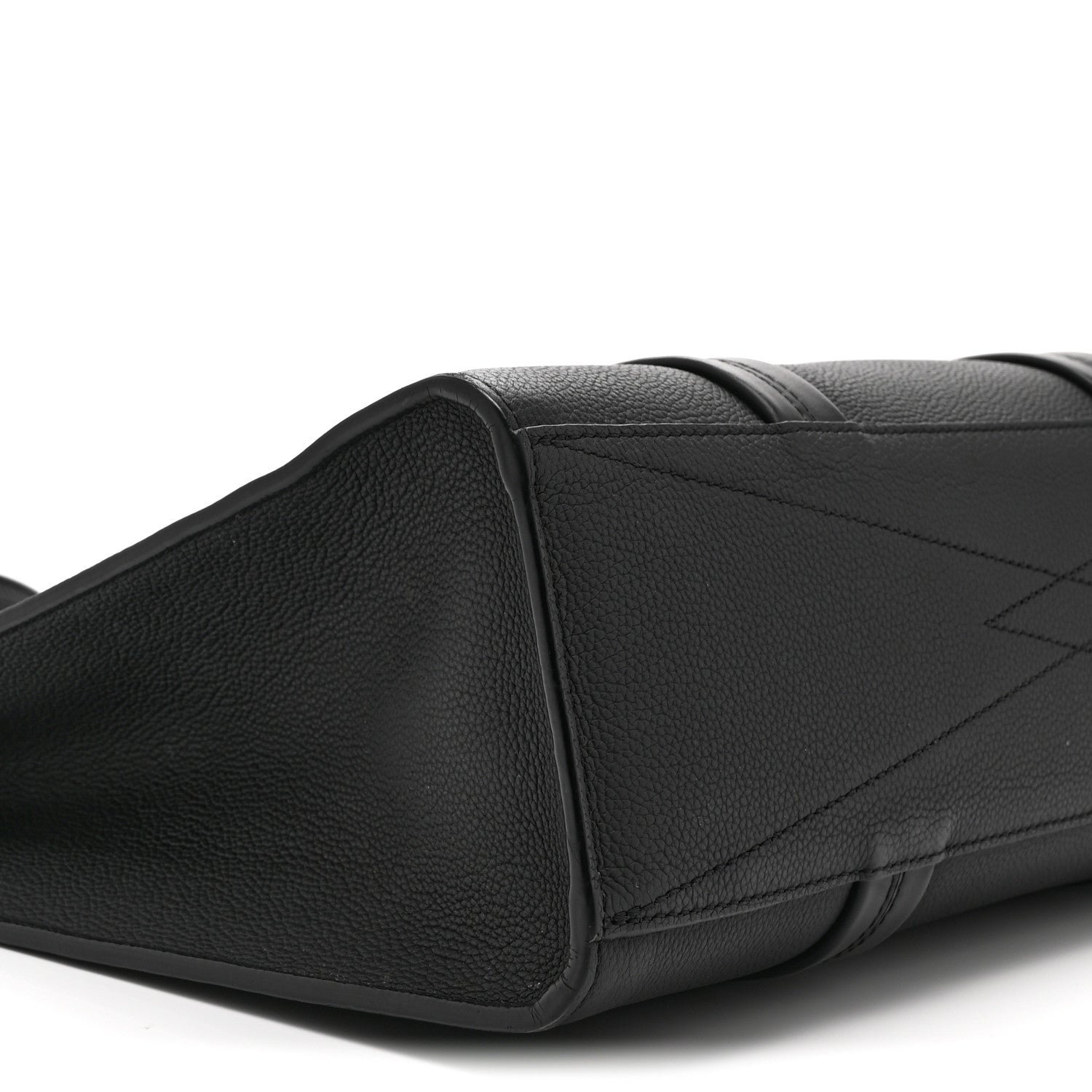 Louis Vuitton Grained Calfskin LV Aerogram Tote Black 8 of 9