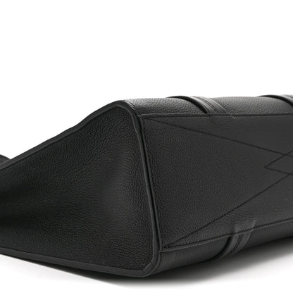 Louis Vuitton Grained Calfskin LV Aerogram Tote Black 8 of 9