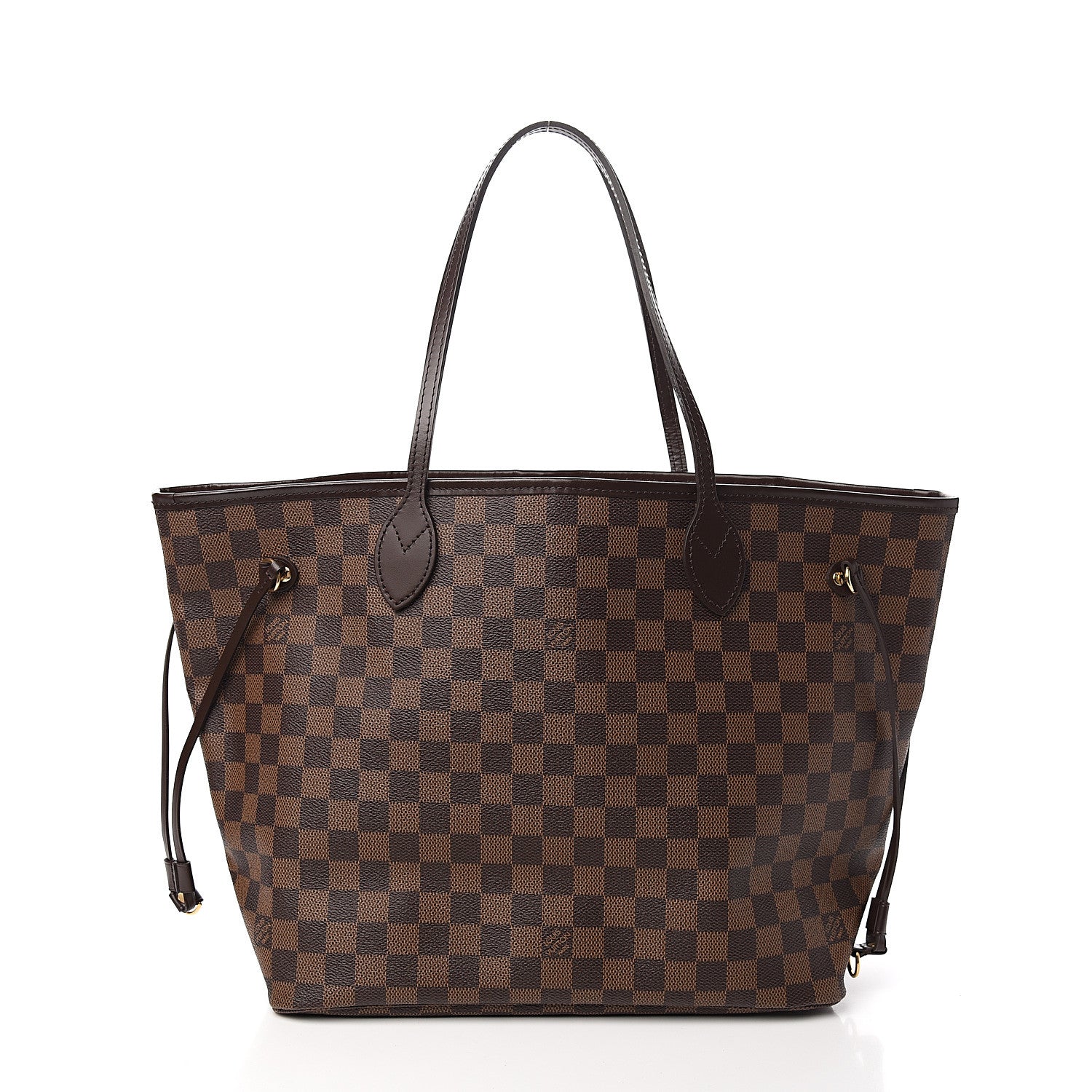 Louis Vuitton Damier Ebene Neo Neverfull MM Rose Ballerine 2 of 10