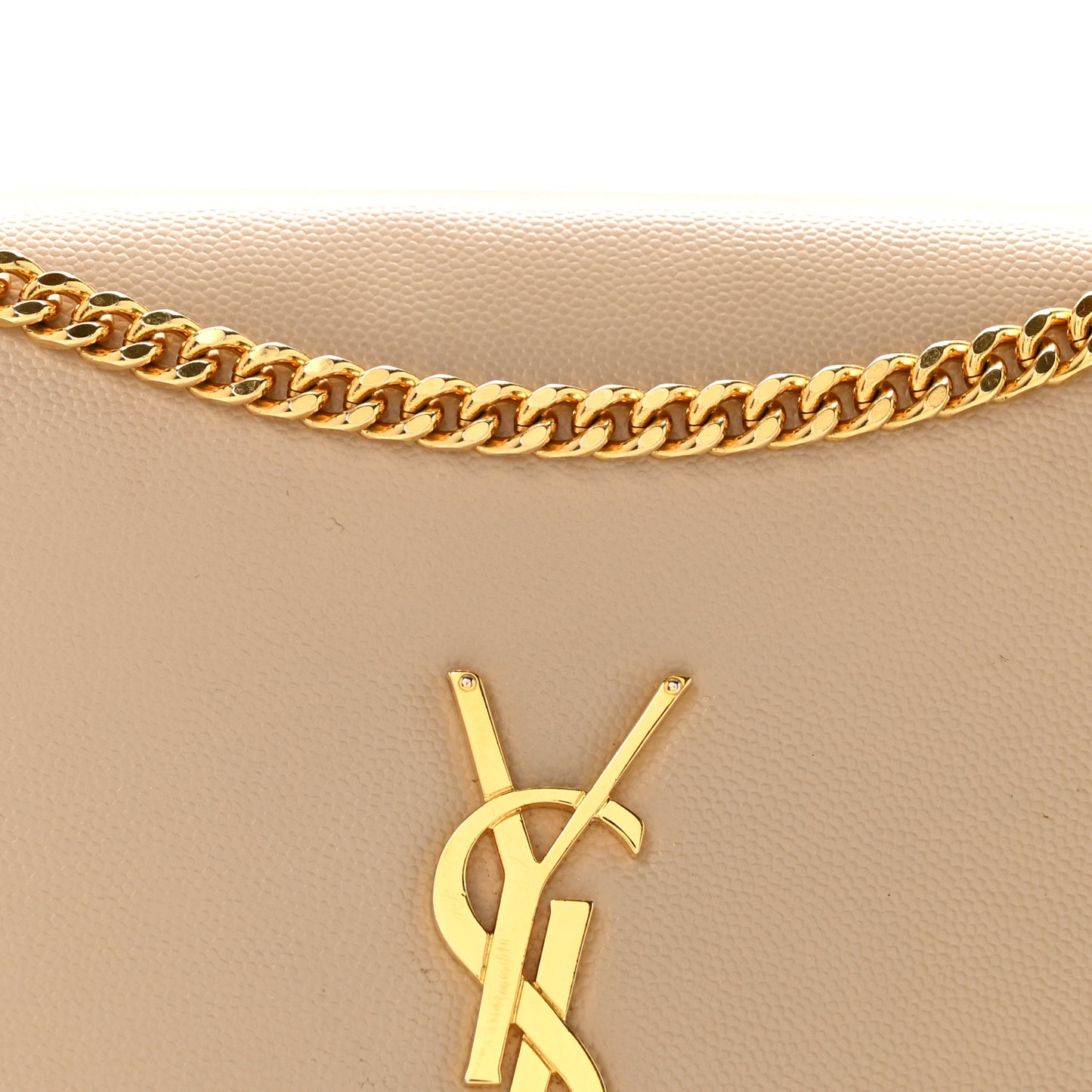 Grain De Poudre Medium Monogram Kate Satchel Nude Powder