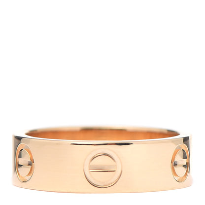 Cartier 18K Yellow Gold 5.5mm LOVE Ring 52 6 1 of 5