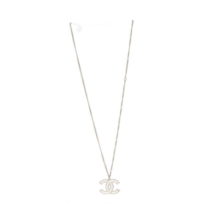 Chanel Crystal CC 100 Anniversary Necklace Gold 3 of 7