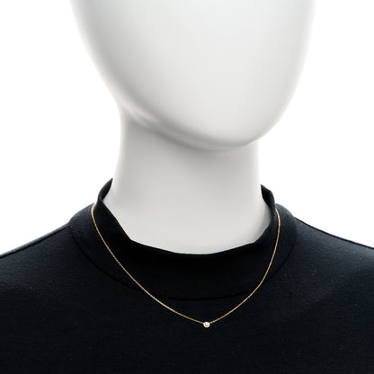 Cartier 18K Yellow Gold Diamond XS D'Amour Pendant Necklace 2 of 4