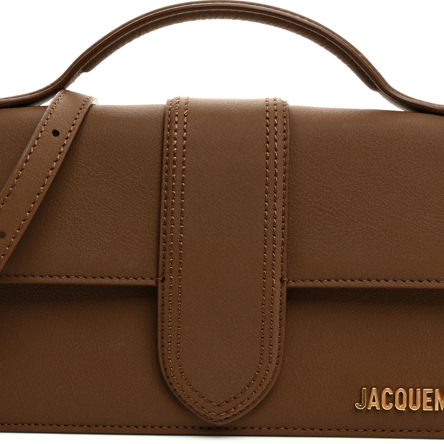 Rubberized Calfskin Le Grand Bambino Brown