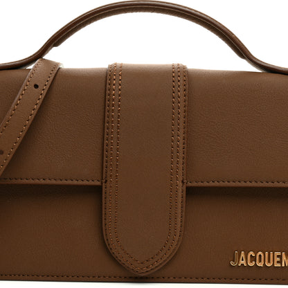 Jacquemus Rubberized Calfskin Le Grand Bambino Brown 7 of 9