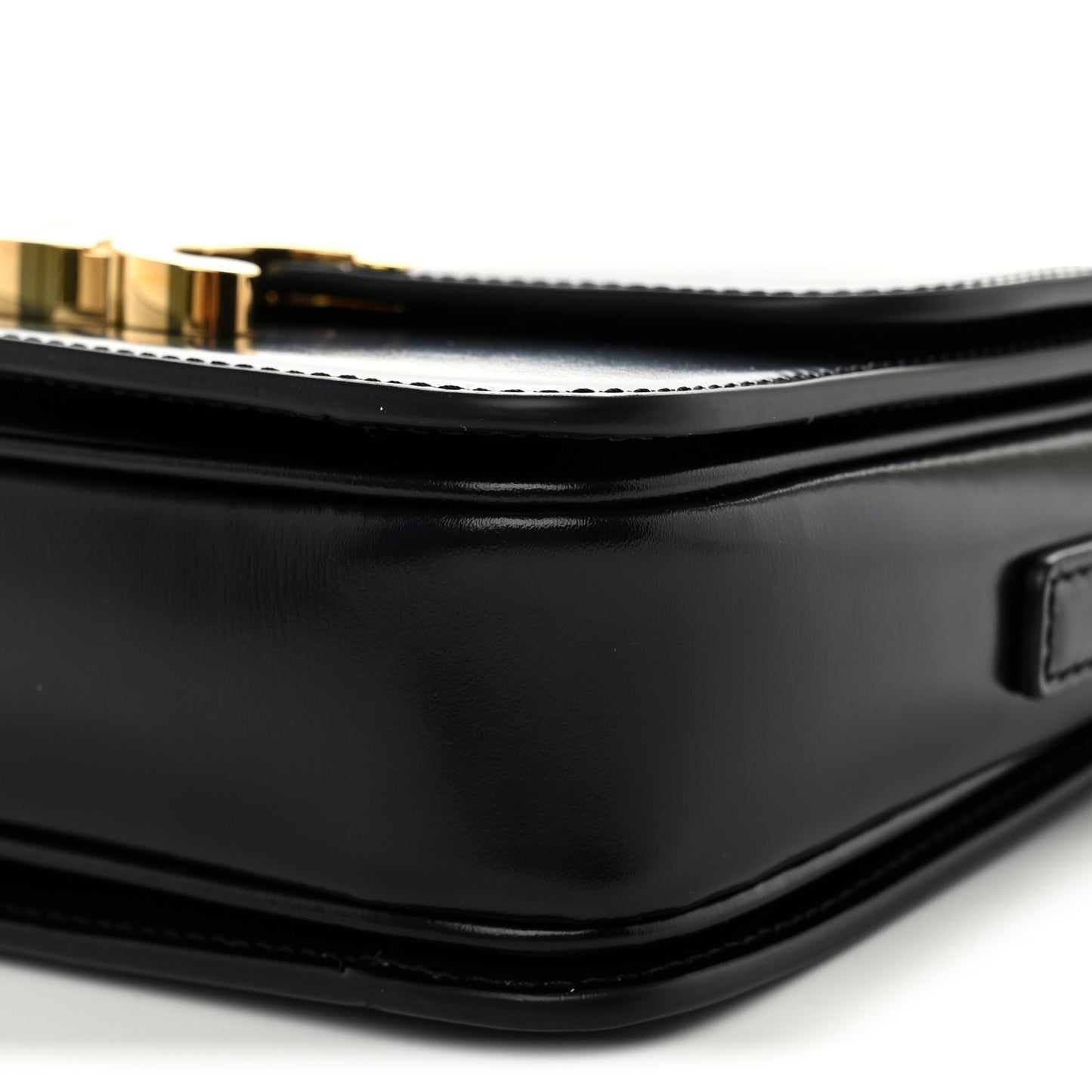 Shiny Calfskin Teen Triomphe Black