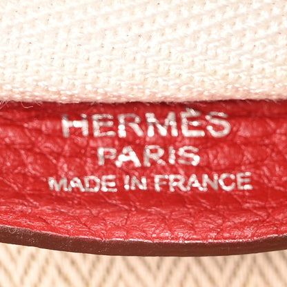 Hermes Taurillon Clemence Victoria 35 Rouge Garance 6 of 10