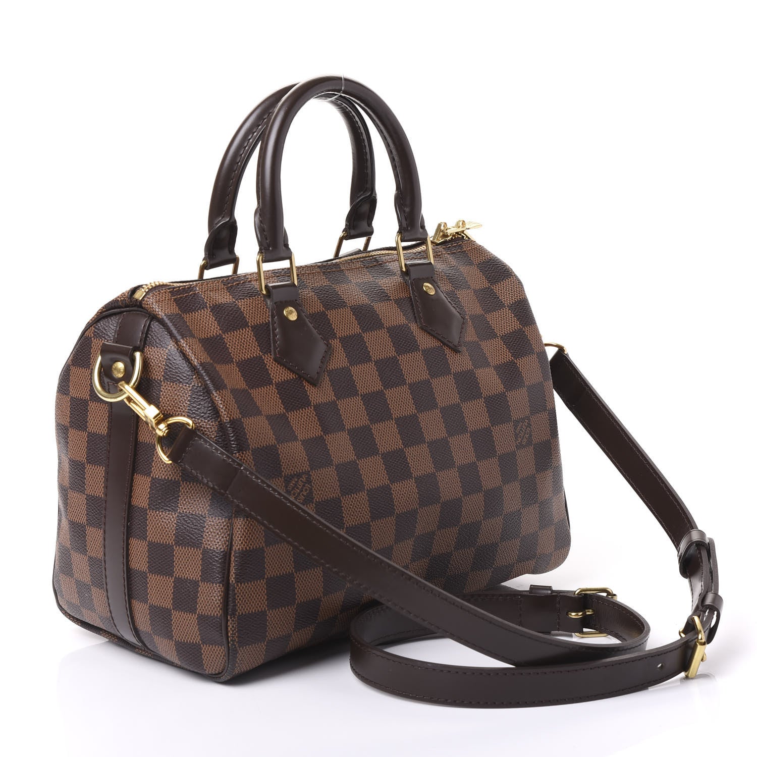 Louis Vuitton Damier Ebene Speedy Bandouliere 25 2 of 10
