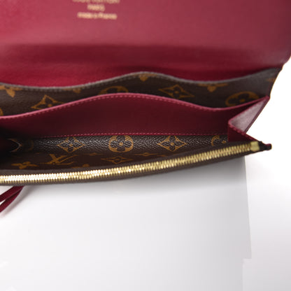 Louis Vuitton Monogram Emilie Wallet Fuchsia 5 of 10