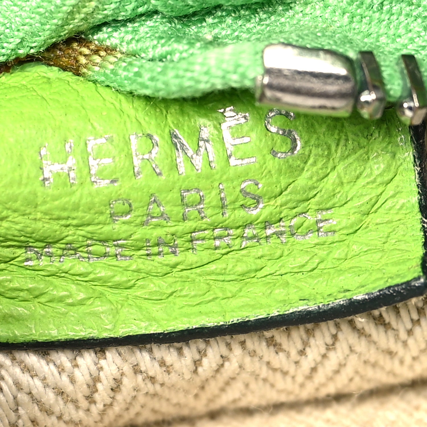 Hermes Taurillon Clemence Massai PM Vert Cru 6 of 11
