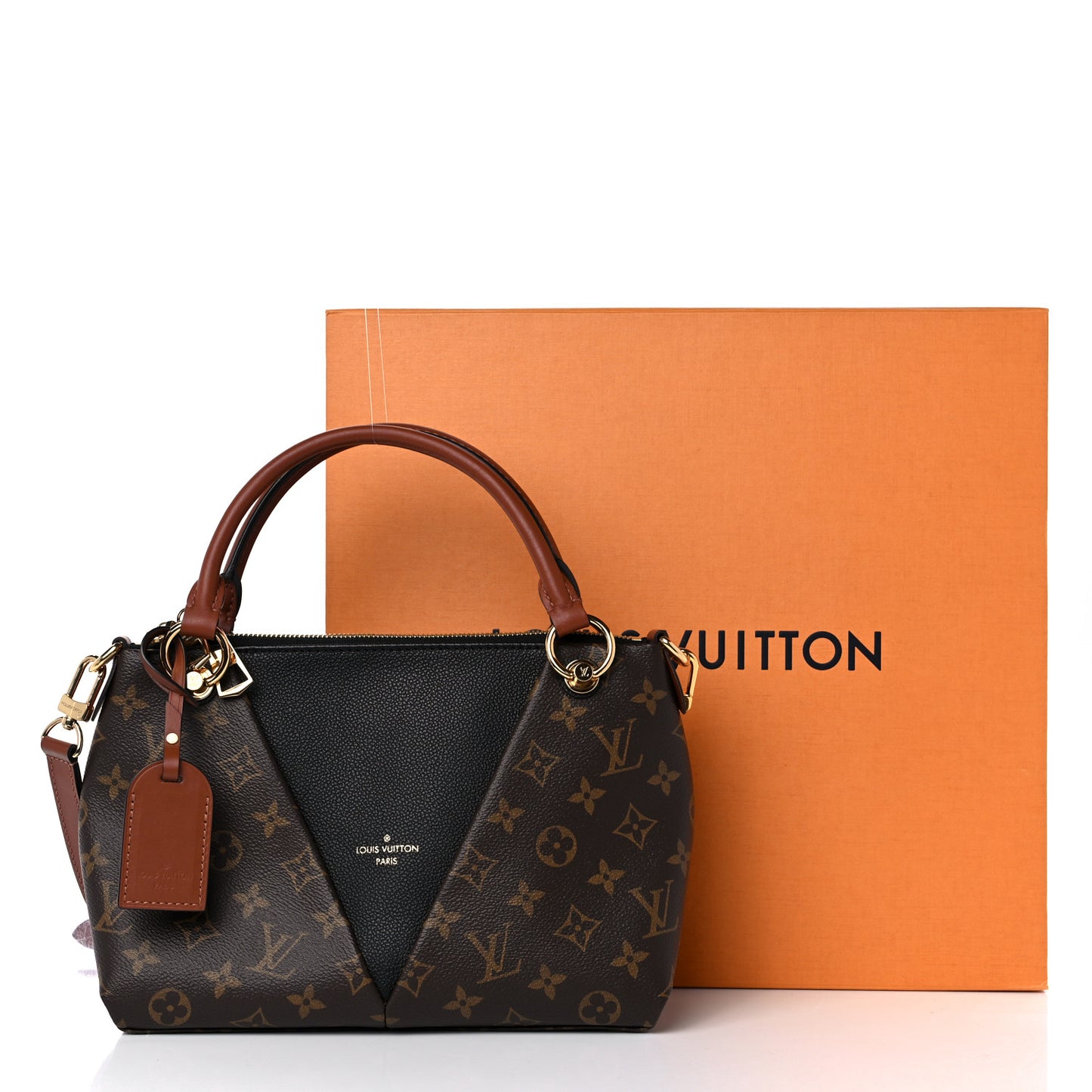Monogram V Tote BB Black