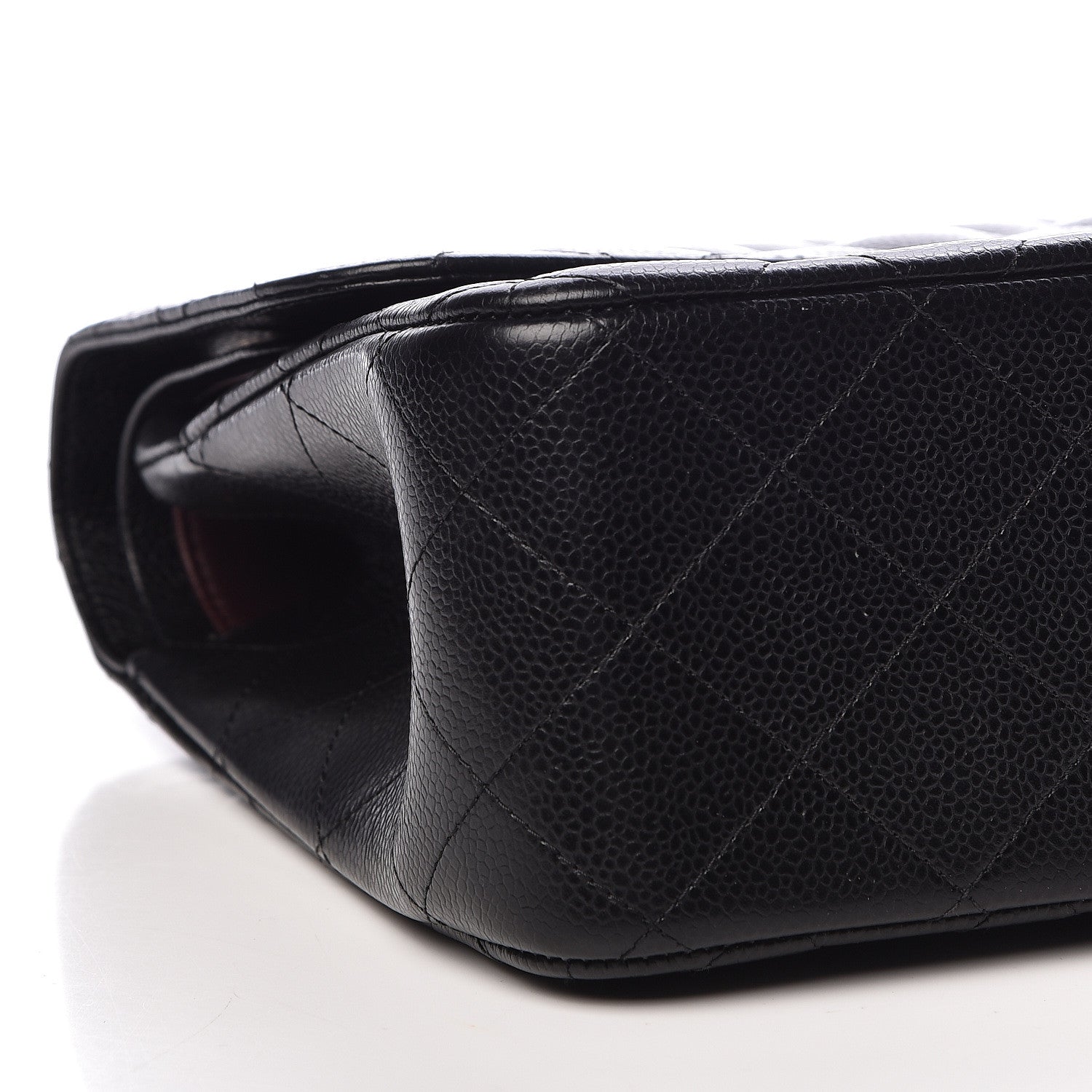 Chanel Caviar Quilted Jumbo Double Flap Black 9 of 17