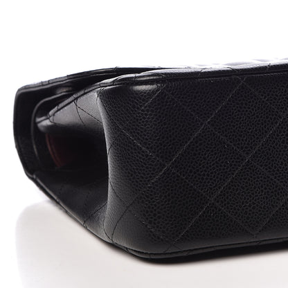 Chanel Caviar Quilted Jumbo Double Flap Black 9 of 17