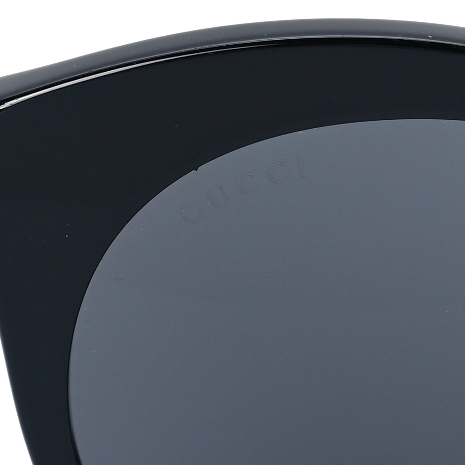 Gucci Round GG Sunglasses GG0028S Black 5 of 7
