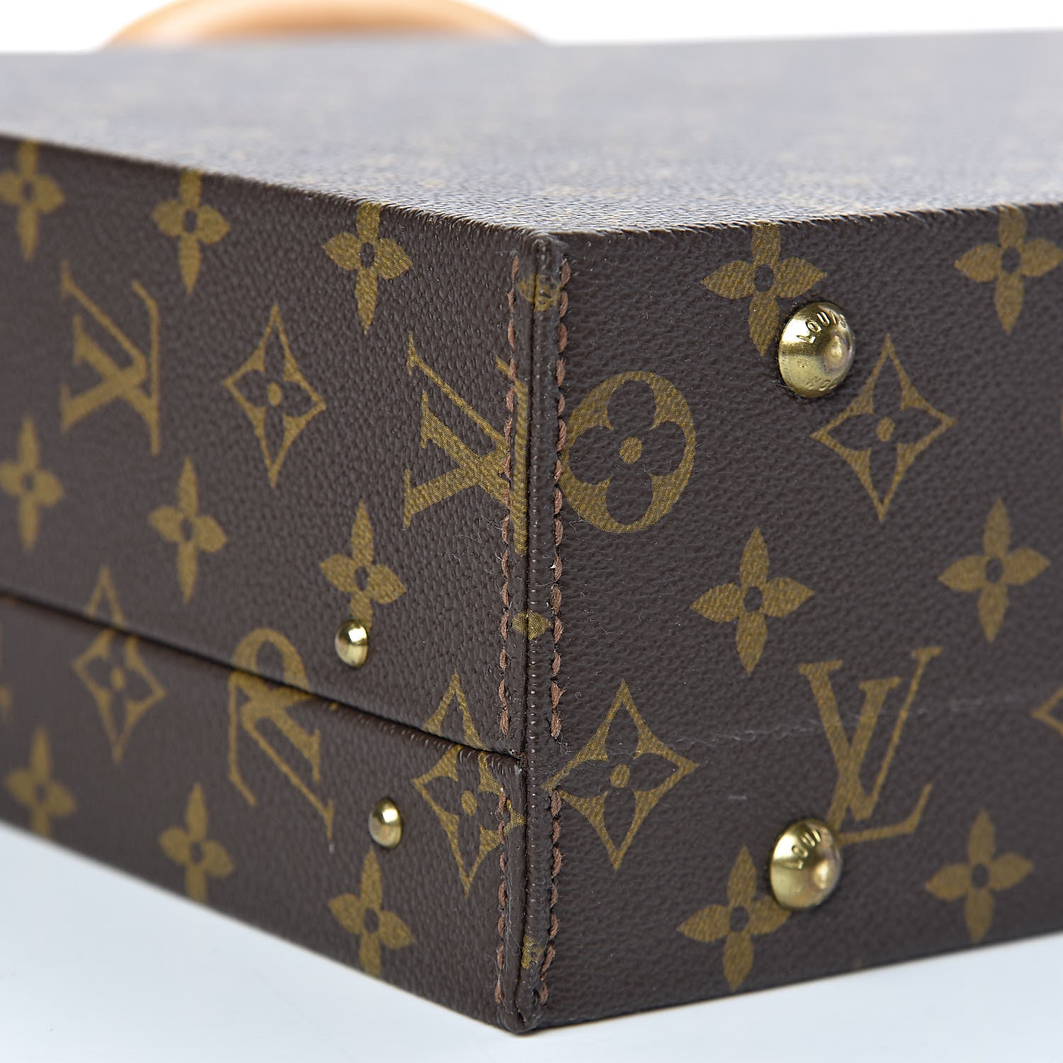 Louis Vuitton Monogram Jewellery Case Hard Trunk 16 of 22