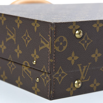 Louis Vuitton Monogram Jewellery Case Hard Trunk 16 of 22
