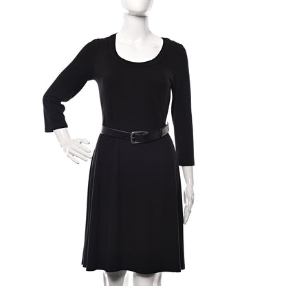Chanel Calfskin Belt 95 38 Black 2 of 8