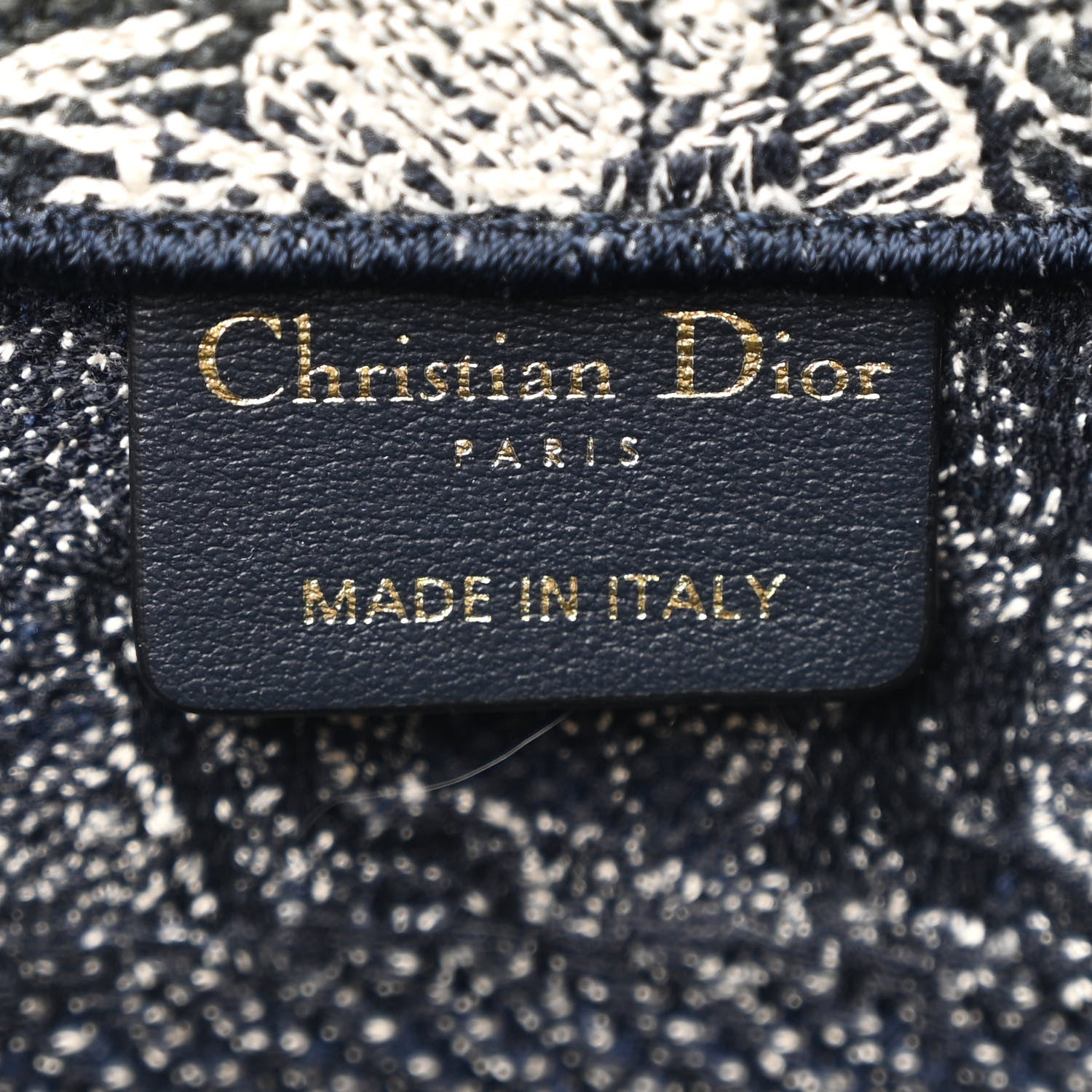 Christian Dior Canvas Embroidered Small Dioriviera Toile De Jouy Book Tote Blue 6 of 14