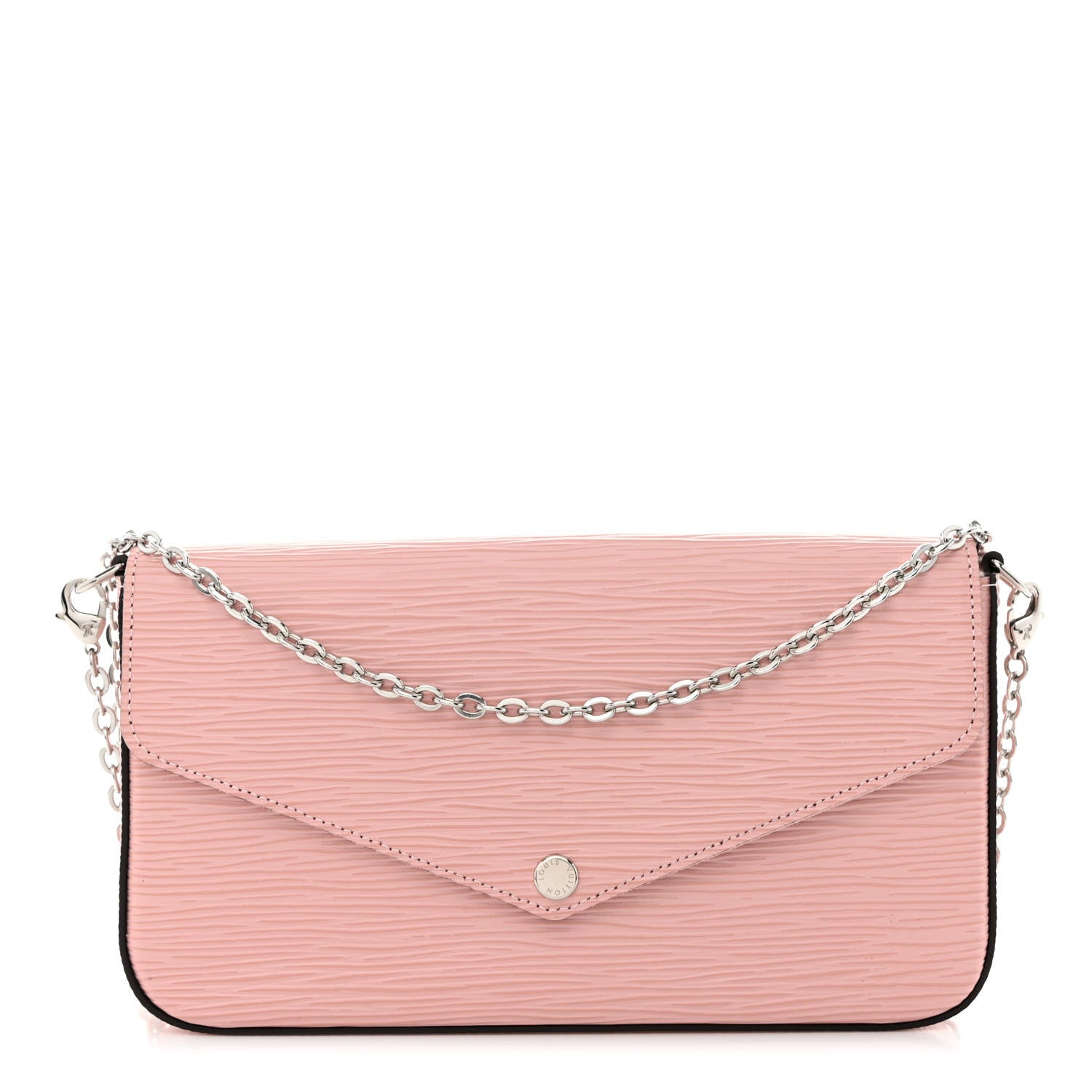 Louis Vuitton Epi Pochette Felicie Rose Ballerine 3 of 11