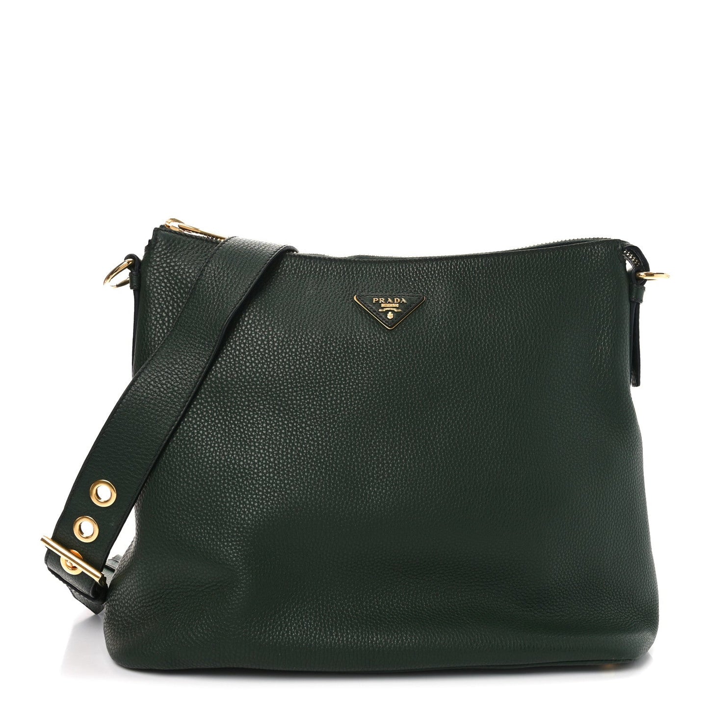 Vitello Daino Shoulder Bag Foresta