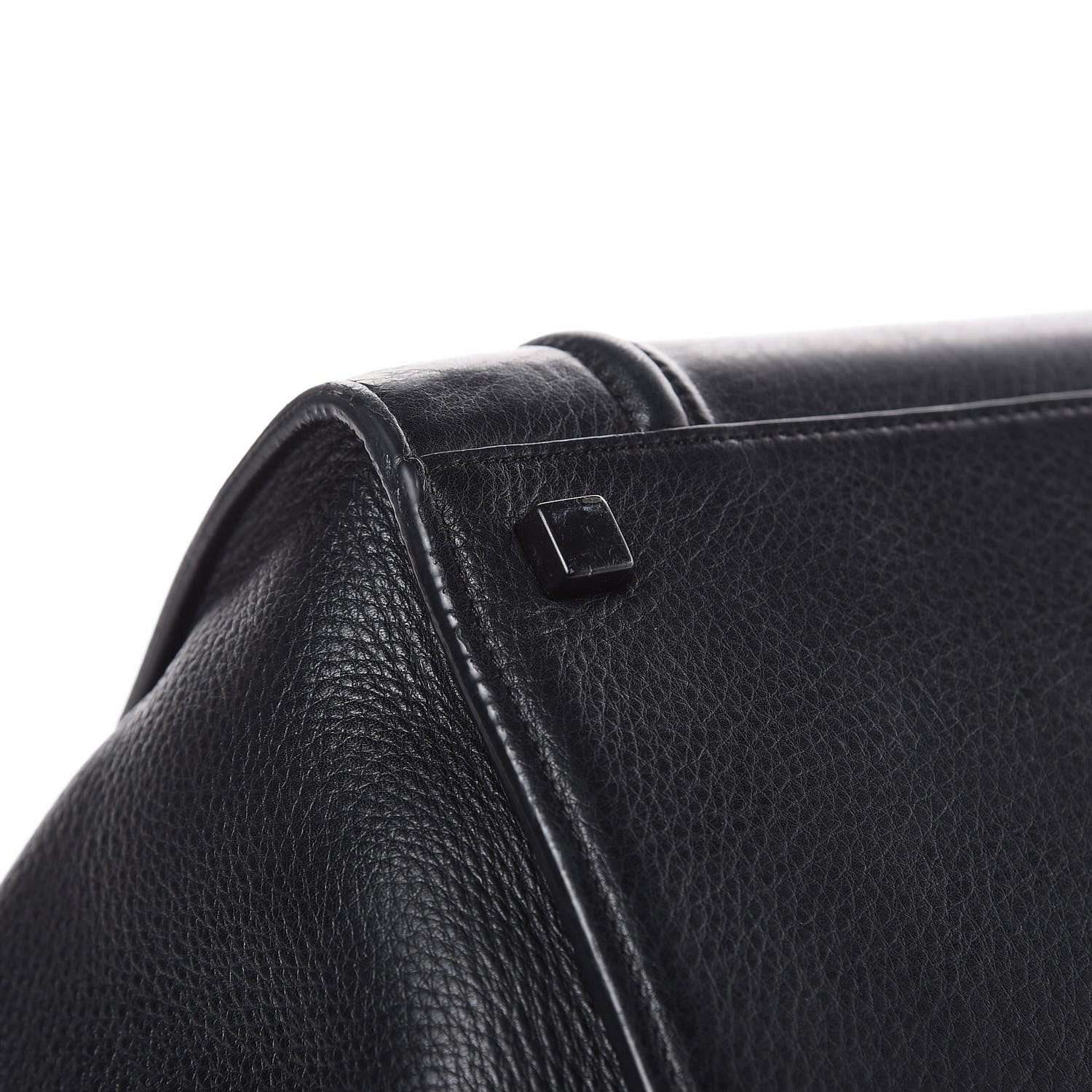 Celine Supple Calfskin Medium Phantom Luggage Black 10 of 21