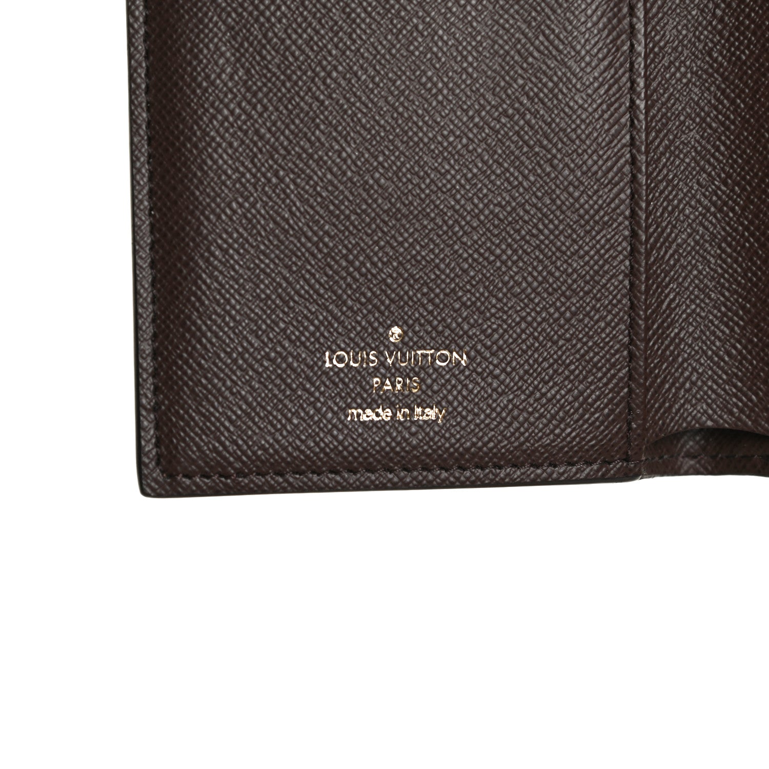 Louis Vuitton Damier Ebene Normandy Compact Wallet Rose Ballerine 7 of 10