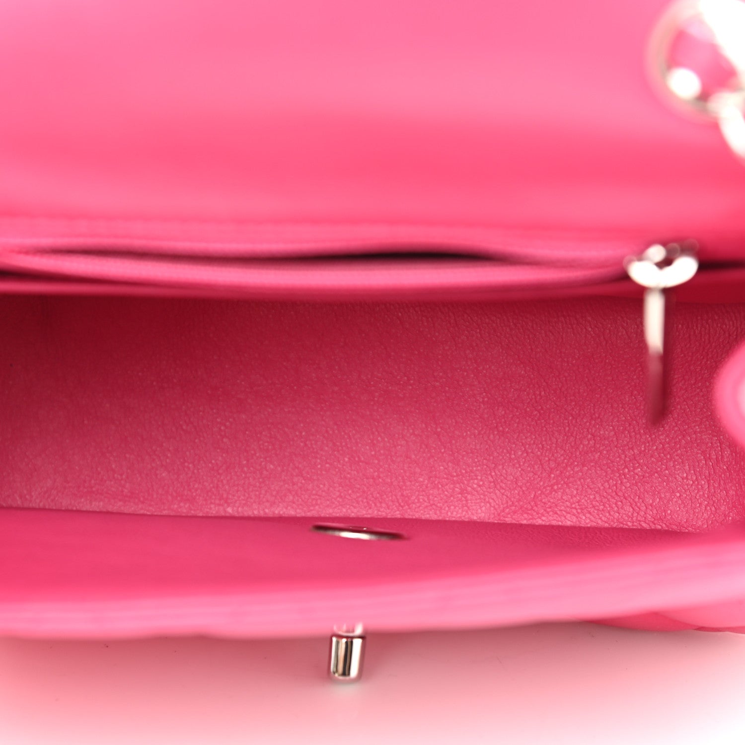 Chanel Lambskin Quilted Mini Square Flap Pink 5 of 10