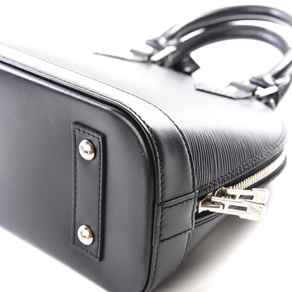 Louis Vuitton Epi Alma BB Black 7 of 10