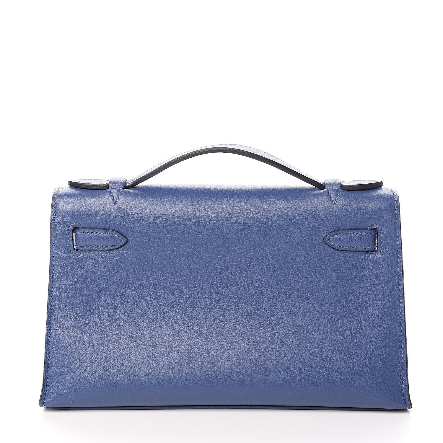 Hermes Swift Kelly Pochette Clutch Bleu Brighton 3 of 31