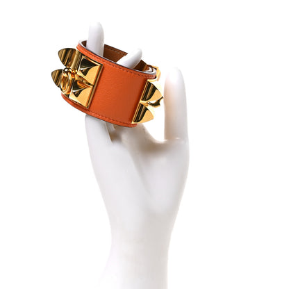 Hermes Swift Collier De Chien CDC Bracelet S Orange 2 of 5