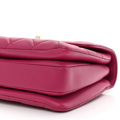 Chanel Lambskin Quilted Small Trendy CC Flap Dual Handle Bag Pink 11 of 11