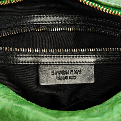 Givenchy Tumbled Sheepskin Medium Pandora Emerald 6 of 7