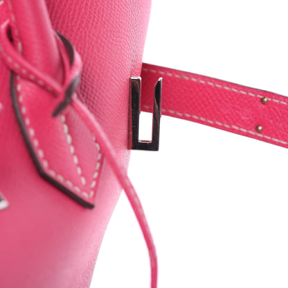 Hermes Epsom Birkin 35 Rose Tyrien 14 of 35